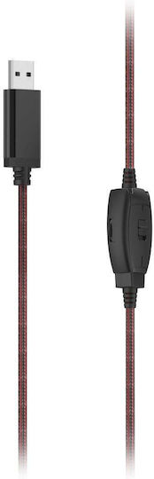 HAMA HS-USB400 V2 On Ear Căști Multimedia cu microfon și conexiune USB-A