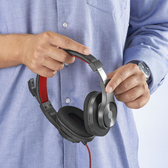 HAMA HS-USB400 V2 On Ear Căști Multimedia cu microfon și conexiune USB-A