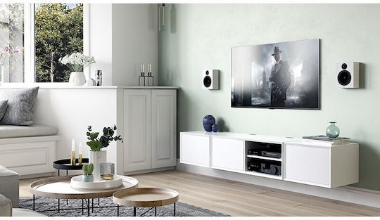 Lyngdorf MH-2 Pereche Boxe Hi-Fi Perete 100W 2 Nr. de șoferi L19xA9.5xÎ24cm. Negru lucios înalt