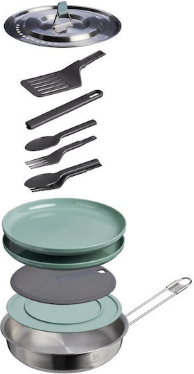 Stanley Wildfare Core Fry Pan Cook Set 12-piece 0.94lt Charcoal