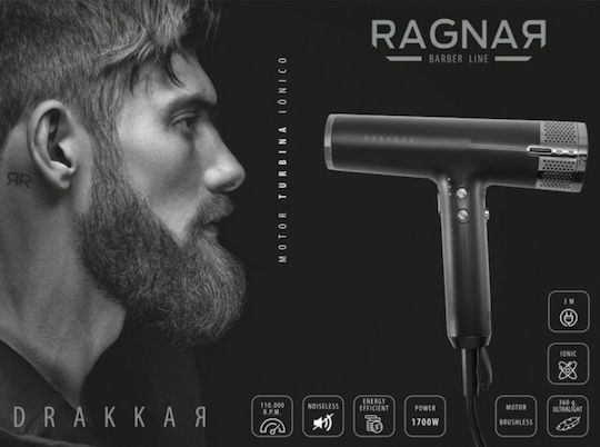 Eurostil Drakkar By Ragnar Hair Dryer 1700W