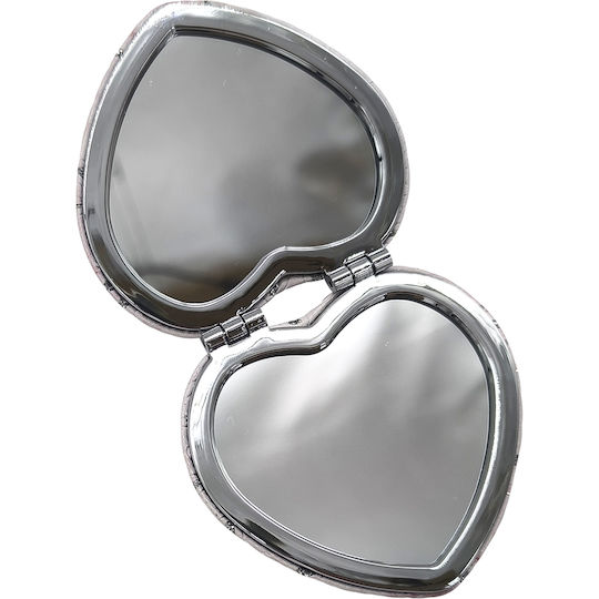 Gift-Me Makeup Mirror Purse 7.5x7.5cm Purple