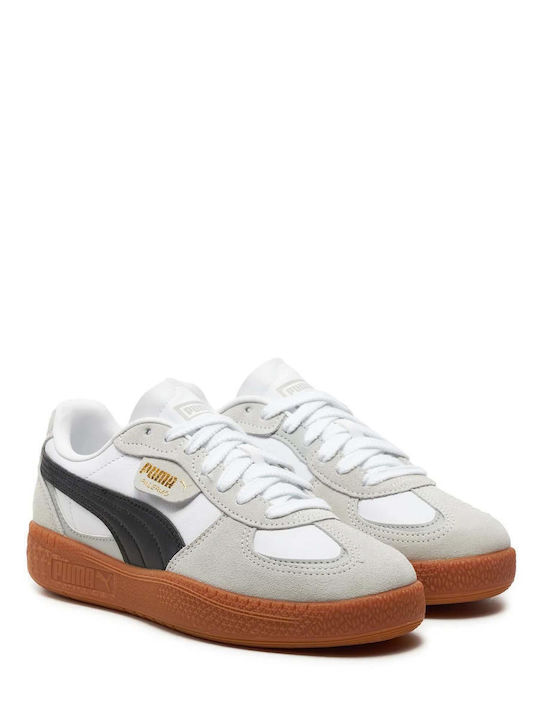 PUMA Palermo Moda Flatforms Sneakers White - Black