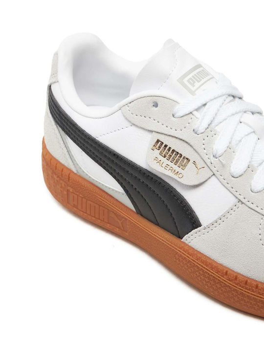 Palermo Moda Flatforms Sneakers White - Black