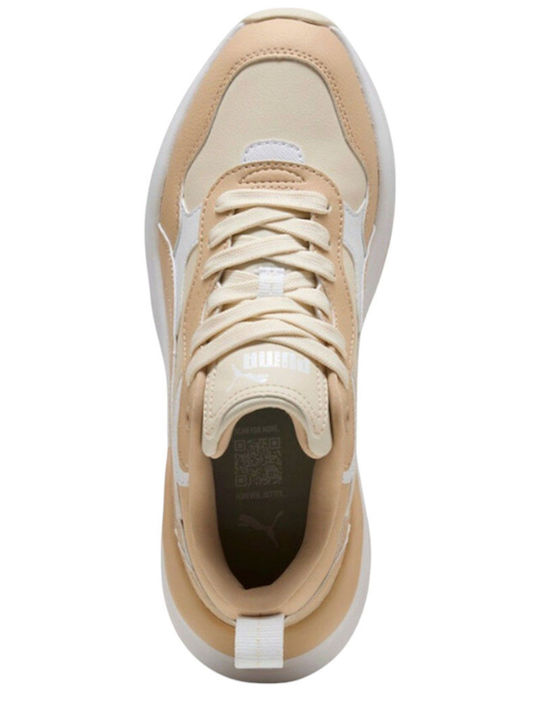 Cilia Wedge Γυναικεία Chunky Sneakers Alpine Snow / Light Sanc / White