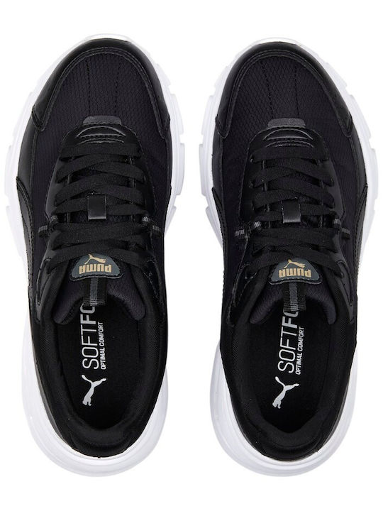 Cassia Via Chunky Sneakers Black
