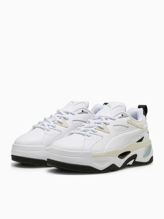 PUMA BLSTR Prime Low Flatforms Sneakers White