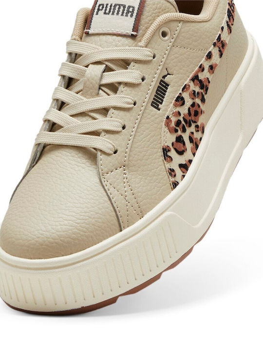 Karmen Flatforms Sneakers Beige
