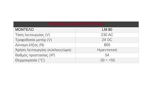 Liftmaster Σετ Μοτέρ για Γκαραζόπορτα Οροφής έως 130kg
