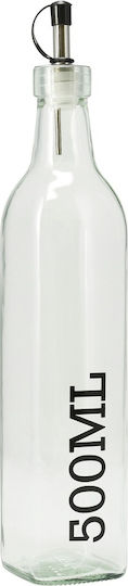 Excellent Houseware Set de Ulei și Oțet Sticlă cu Flux 500ml