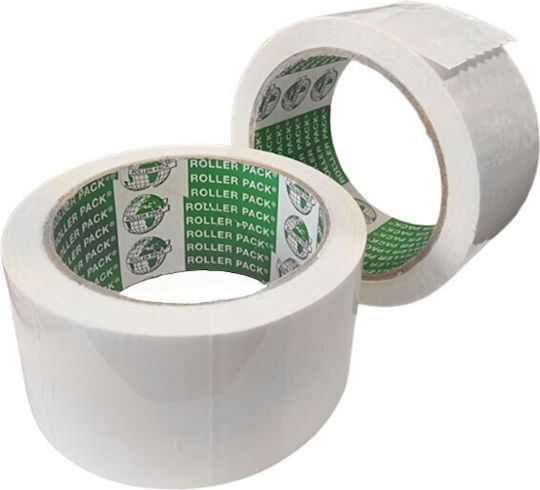Roller Pack Темплейтът на течния език, който следва, е темплейт за имена на продукти в категорията "Фолиа за опаковки". Преведете само текстовите възли на течния език на български език, като запазите началния синтаксис и HTML таговете без да променяте нищо, което е между '{' и '}'. Тαιниня за опаковки Безшумен 48мм x 60м в Бял цвят