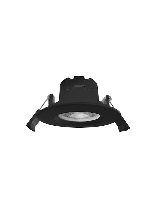 Braytron Spot Încorporat Negru 1buc