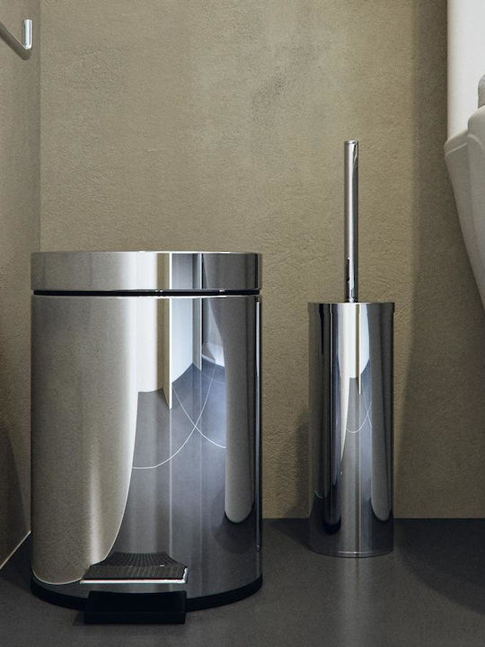 Sanco A3-90518 Inox Toilet Brush Silver