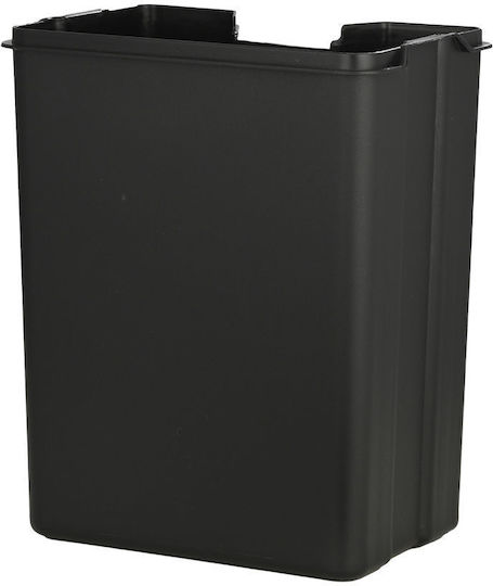 Estia Cubic Inox Badezimmer Mülleimer Sanftes Schließen 6Es Silber
