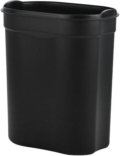 Ovoid 02-21436 Metallischer Badezimmer Behälter Soft Close 6lt Schwarz