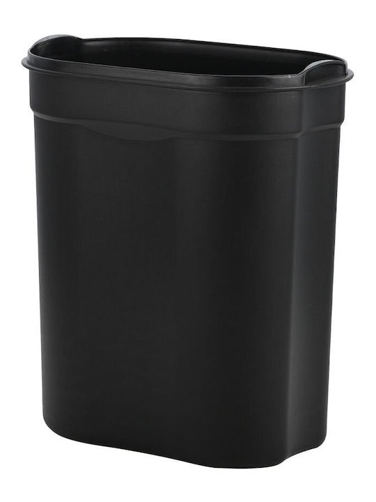Ovoid 02-21443 Metallic Bathroom Bin Soft Close 6lt Gray