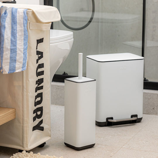 Estia Badezimmer-Mülleimer Cubic Soft Close 6L Weiß