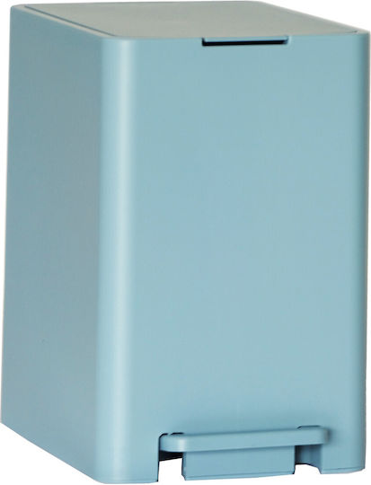 Viomes Plastic Bathroom Basket Soft Close 7lt Light Blue