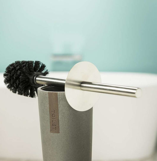Sealskin Pierra 361870514 Plastic Toilet Brush Gray