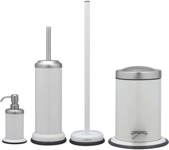 Sealskin Acero 361730510 Inox Toilet Brush White