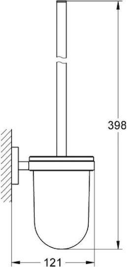 Grohe Essentials Μεταλλικό Πιγκάλ Μπάνιου Λευκό
