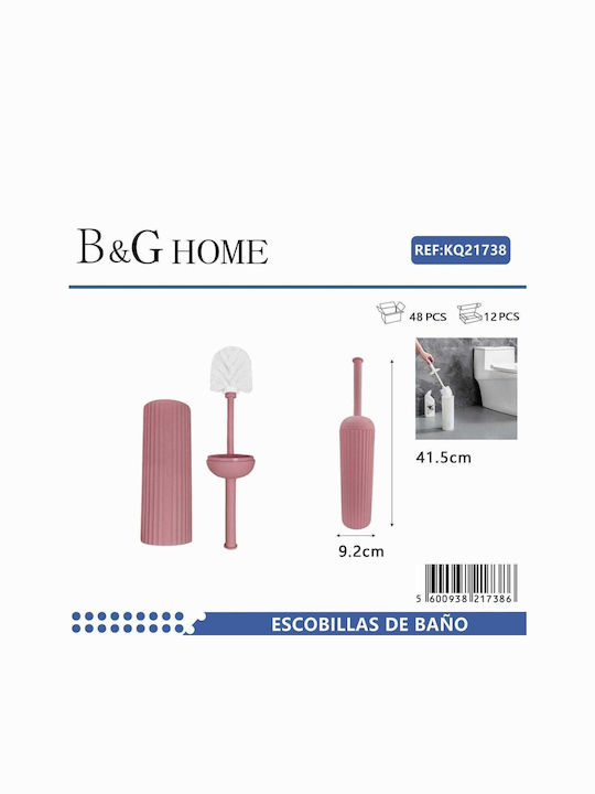 Plastic Toilet Brush Pink