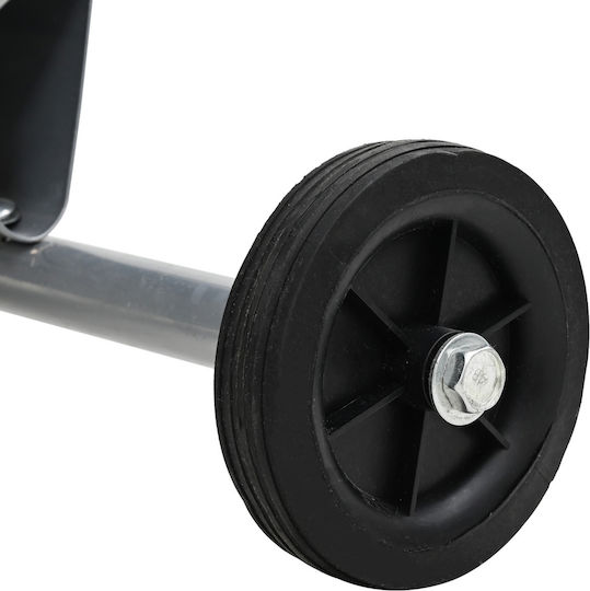 vidaXL Ventilator Boden 120W Silber