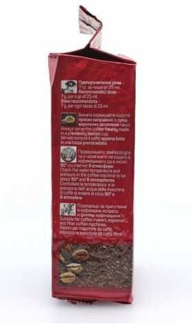 Bianchi Coffee Espresso Kaffee Rot Bohnen 250gr