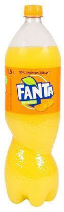 Fanta Πορτοκαλάδα με Ανθρακικό 1500ml