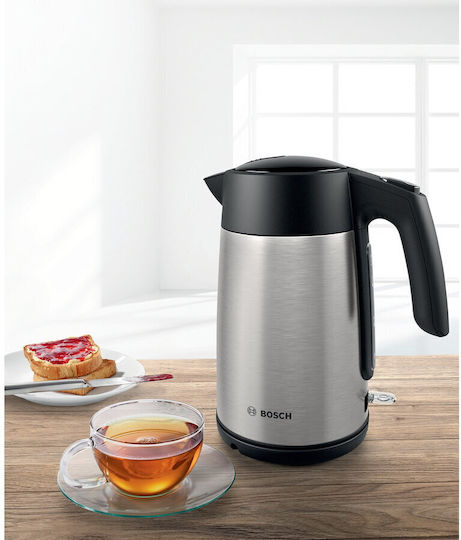Bosch Kettle 1.7lt 2400W Inox-Black