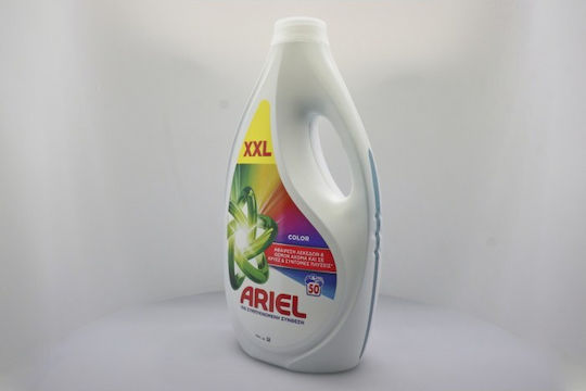 Ariel Color Υγρό Απορρυπαντικό για Χρωματιστά Ρούχα (50 Μεζούρες)