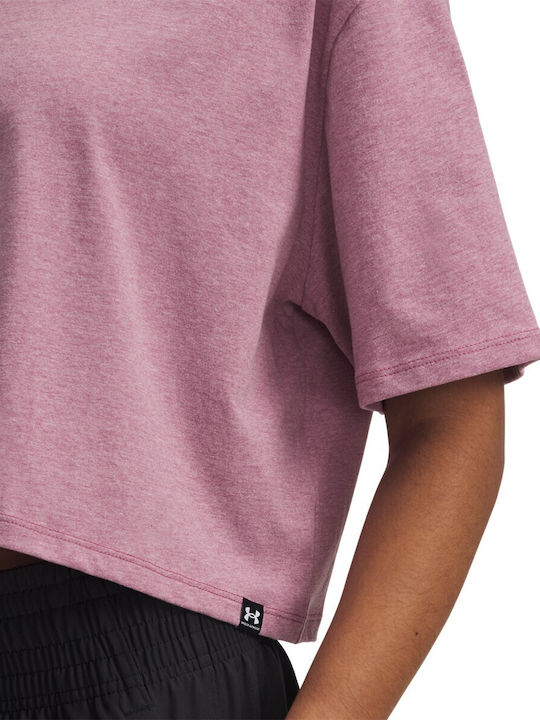Ua Rival Ss Γυναικείο T-shirt Φούξια