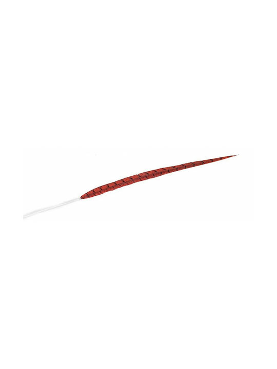 Decorative Feather Red 55cm Espiel