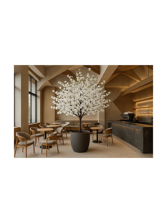 Arbore Artificial de Exterior Piersică White 210cm Newplan