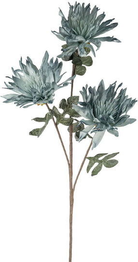 Floare Albastră Triplă 84cm