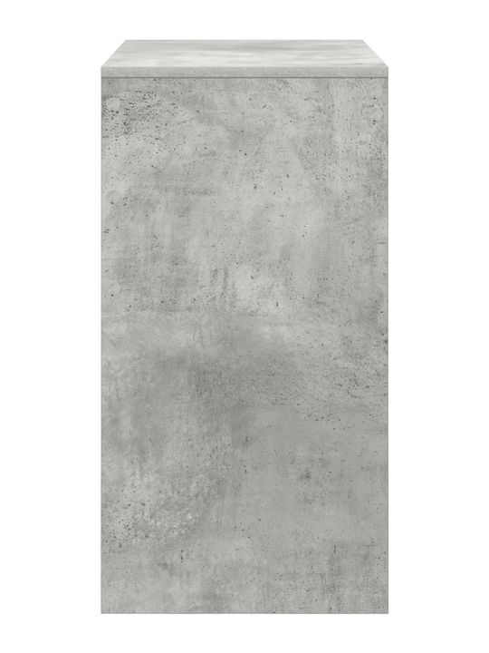 Computer Büro Holz Grey Concrete 70x40x76cm