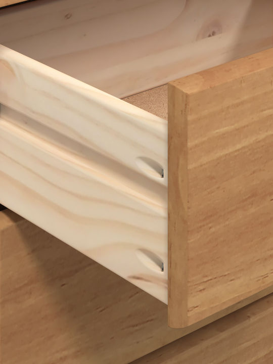Schreibtisch aus Massivholz Pine 95x40x75cm