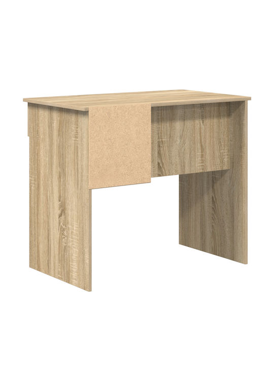 Schreibtisch aus Massivholz Sonoma Oak 90x49.5x75cm