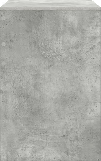 Schreibtisch Holz Cement Grey 70x50x76cm