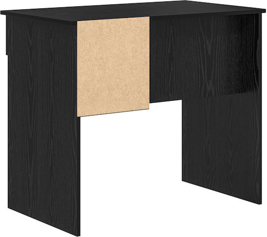 Γραφείο Ξύλινο Μαύρης Δρυς 90x49.5x75εκ.