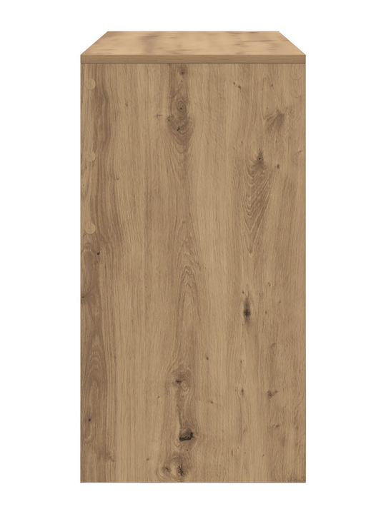 Desk Wooden Artisan Oak 100x40x76cm