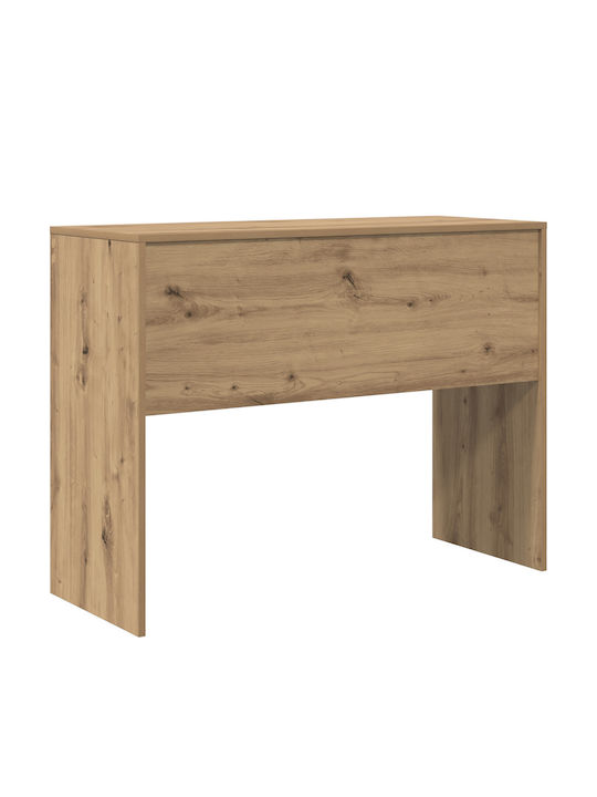 Desk Wooden Artisan Oak 100x40x76cm