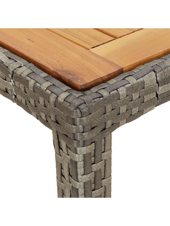 Masă De Exterior Gri 150x90x75cm