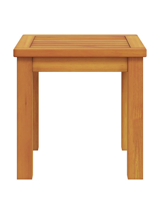 Sitting Room Table for Small Outdoor Spaces Made of Acacia Acacia 35x35x34cm
