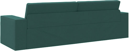 Ъгъл Диван Спалня Текстил Dark Green 245x150x60.5см.