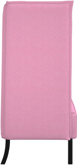 Ecksofa mit Umkehrbarer Winkel Rosa 109x56x121cm