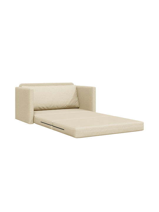 Canapea Cu Două Locuri Pat Crem 124x71x78cm