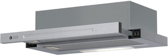 Thermogatz TGS 810 IX Schiebbarer Dunstabzug 60cm Inox