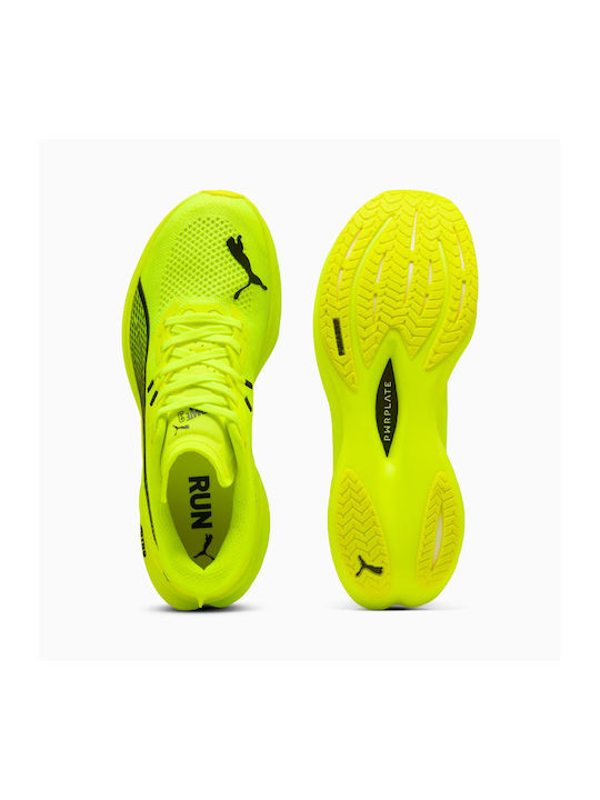 Deviate Nitro 3 Herren Sportschuhe Laufen Yellow Alert-puma Black