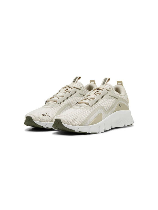 Flexfocus Lite Better Knit Sport Shoes Running Beige